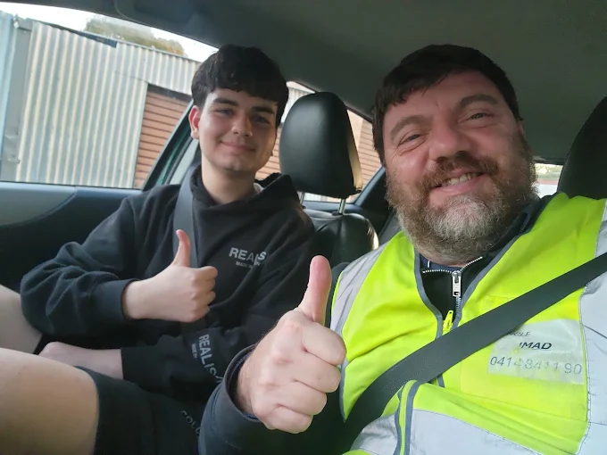 Uncle Imad Driving School graduate