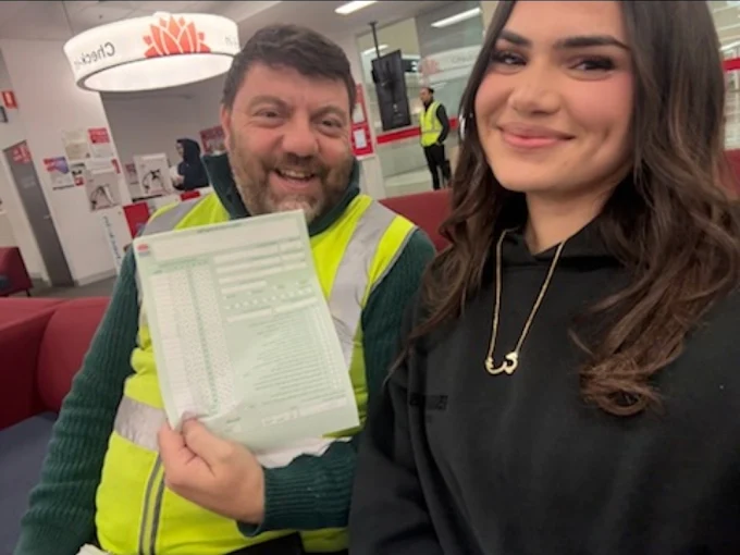 Uncle Imad Driving School graduate