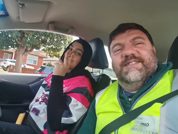 Uncle Imad Driving School graduate