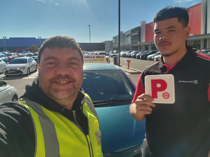 Uncle Imad Driving School graduate