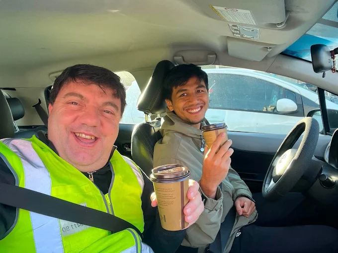 Uncle Imad Driving School graduate